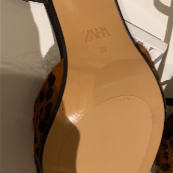 Zara animal print high heel shoes - Picture 4 of 4